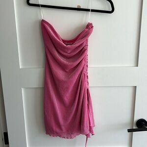 Princess Polly Donelli Mini Dress Pink Sparkles